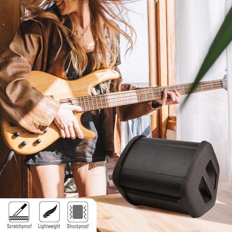 TXesign حقيبة سفر EVA لحمل سماعة Bose S1 Pro+، غطاء واقي بديل EVA مع حزام كتف، حقيبة حمل سفر لسماعة Bose S1 Pro+ - Image 2